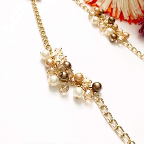 {hp} Long Beaded Chain Link Necklace Set - Picture 6 of 6